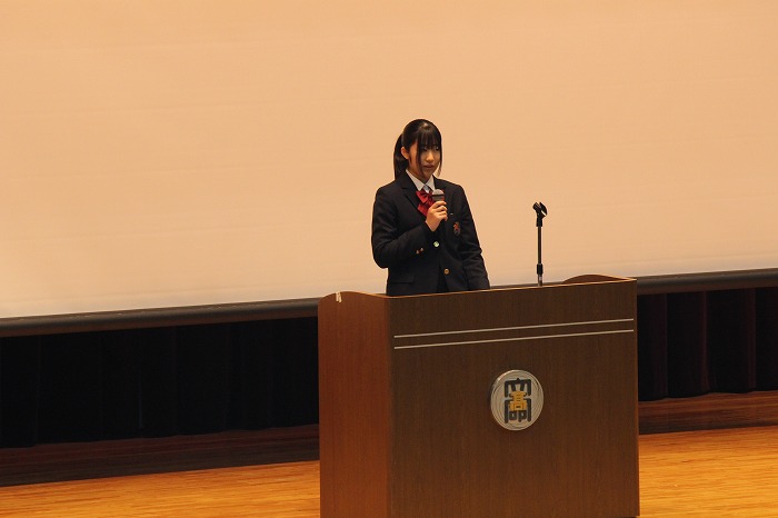 中高  防災キャンプ（さきもり）報告会を開催