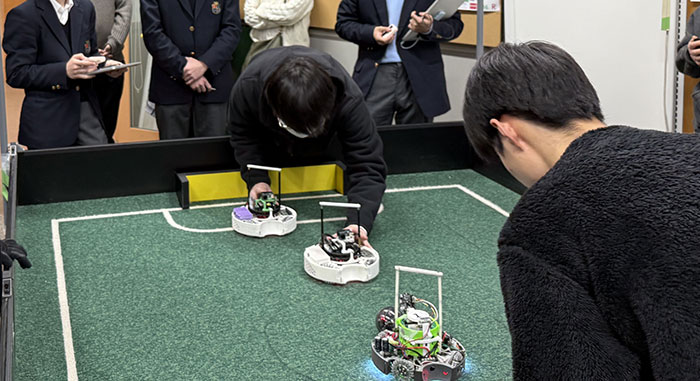 高校サイテック部 「ロボカップジュニア交流会 リツモリカップ」を開催しました