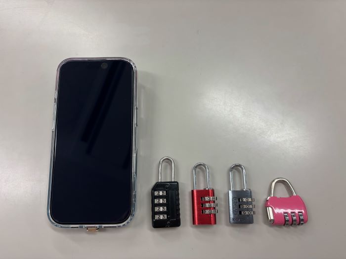 入学式当日の持ち物追加：個人ロッカー施錠用鍵