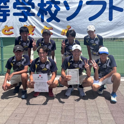高校男子ソフトテニス部　令和7年度 近畿大会 出場報告