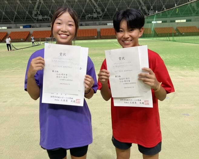 高校女子硬式テニス部  近畿高等学校テニス大会　出場決定！