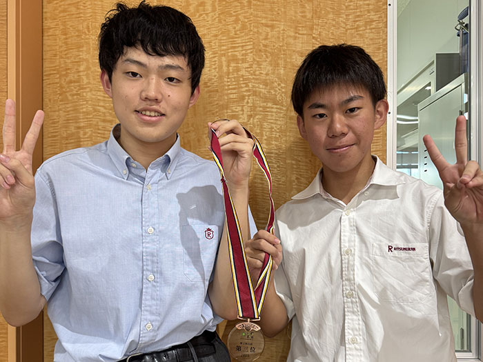 高校 第1回全国高等学校麻雀選手権大会  全国3位入賞！